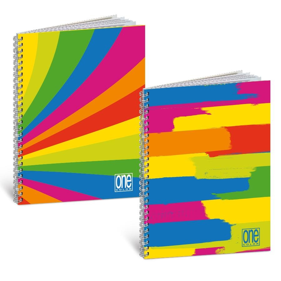 BLASETTI Maxiquaderno Spiralato A4 80gr 1 Rigo Fantafluo con Fori d'Archivio