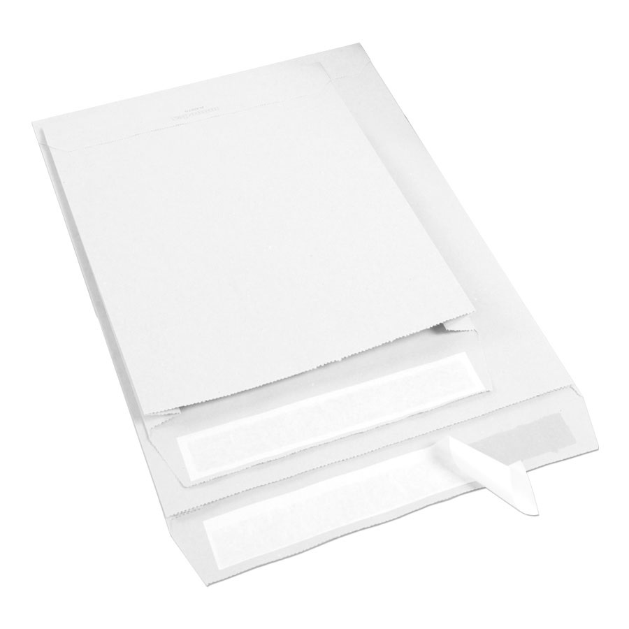Blasetti Buste a Sacco Autoadesive Monodex 120g - 23x33 cm con Soffietti (Conf. 250)