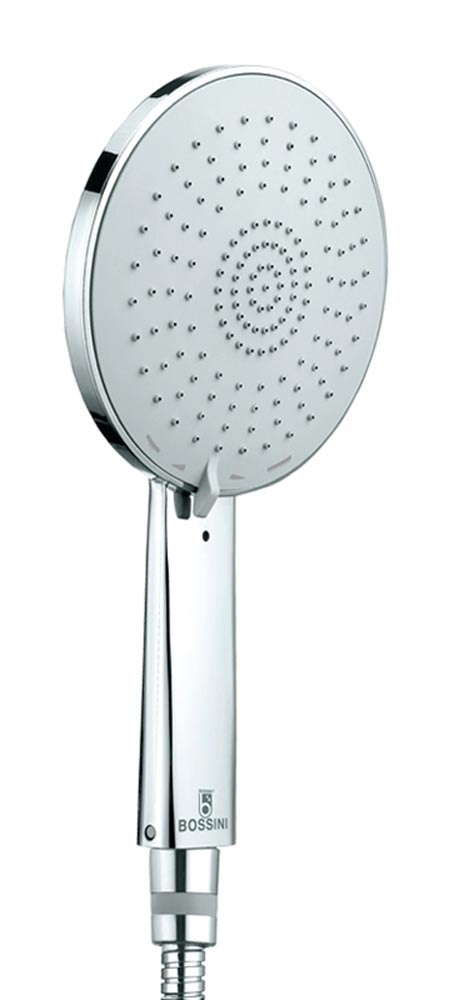 Bossini Mixa Fit-Air Doccetta a Mano 140 mm con 3 Tipi di Getto e Sistema Anticalcare