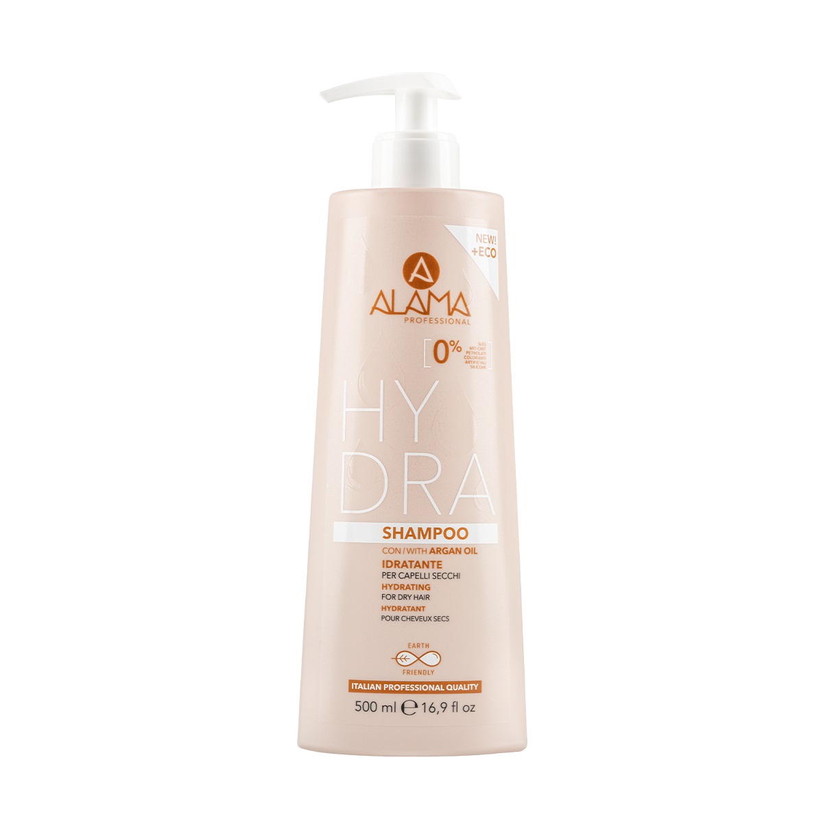 Alama Hydra Shampoo Idratante per Capelli Secchi con Olio di Argan - 500 ml