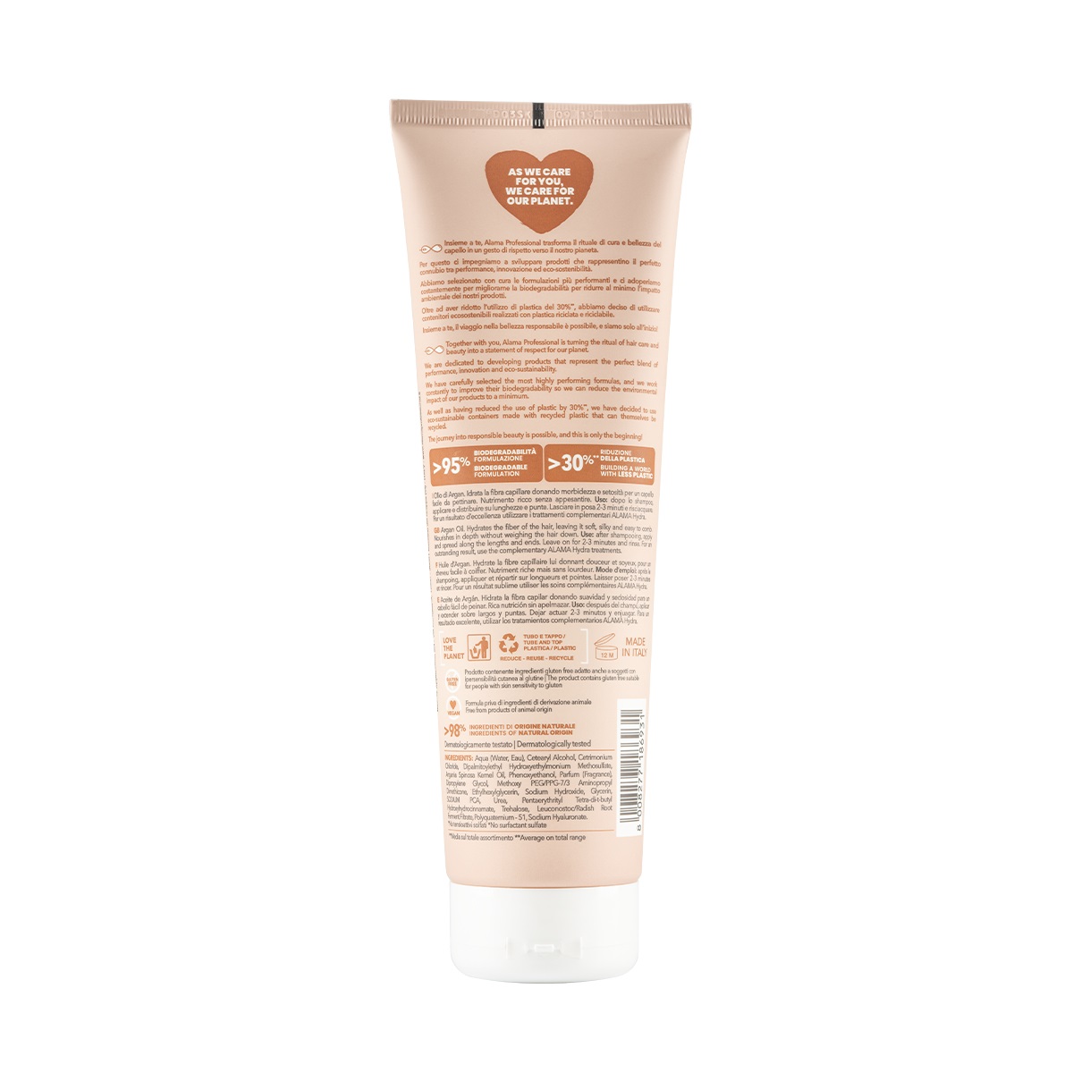Alama Conditioner Idratante per Capelli Secchi con Olio di Argan - 300 ml
