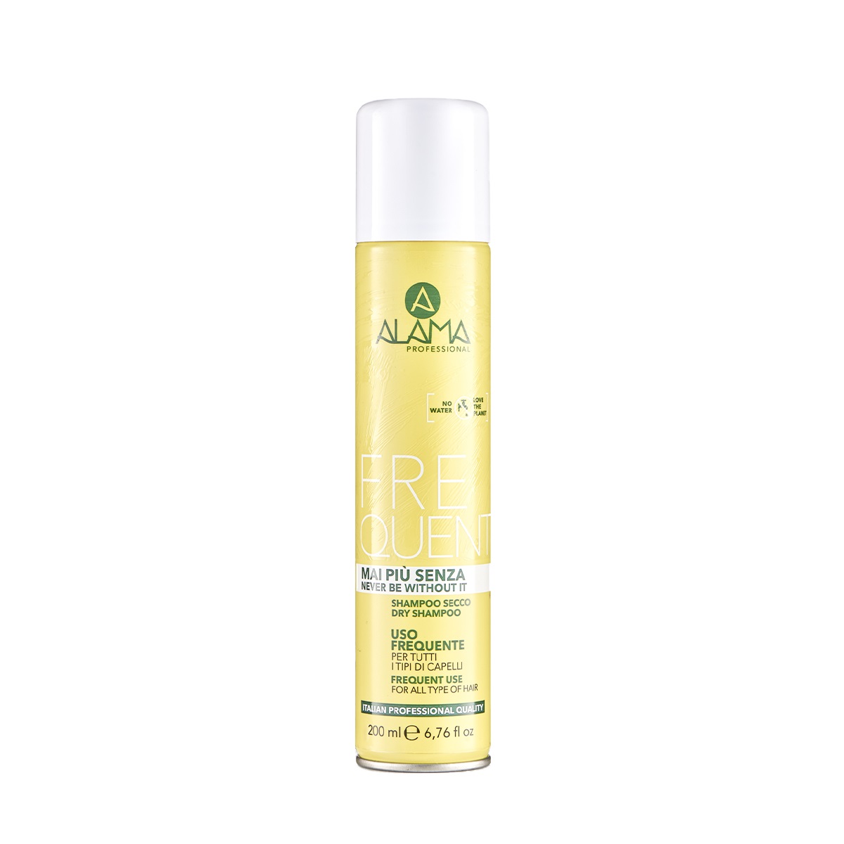 Alama Shampoo Secco Uso Frequente 200ml - Ideale per capelli freschi e leggeri