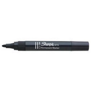 Sharpie M15 Marcatore Permanente Nero Punta Tonda 1,8 mm Confezione da 12 pz