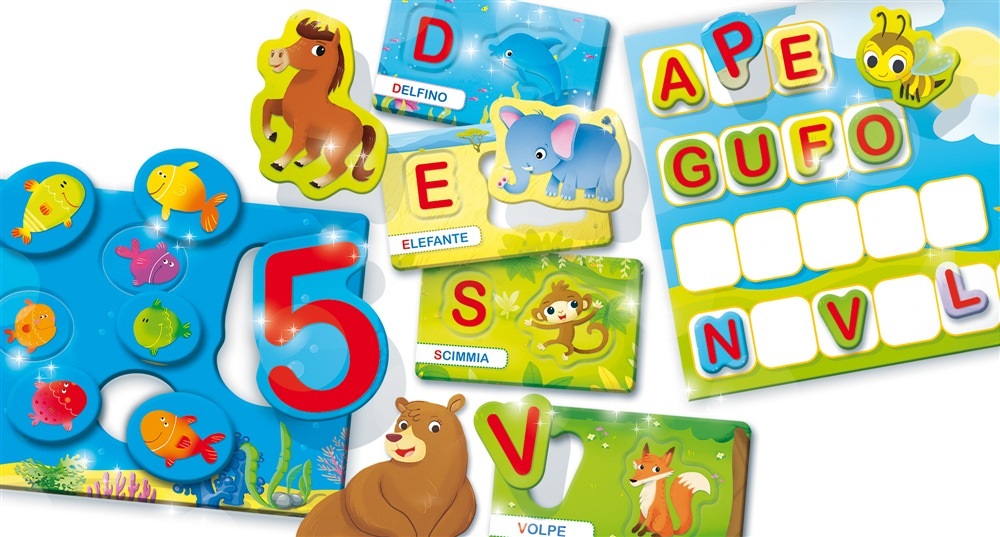 Lisciani Giochi 60184 - Gioco Carotina Maxi Alfabeto Parole e Numeri, Interattivo, Multicolore, Educativo per Bambini