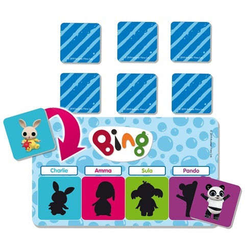Lisciani Bing Raccolta Giochi Educativi Baby - Giochi in Cartone Resistente con Puzzle, Logica, Primi Numeri e Vocali per Bambini