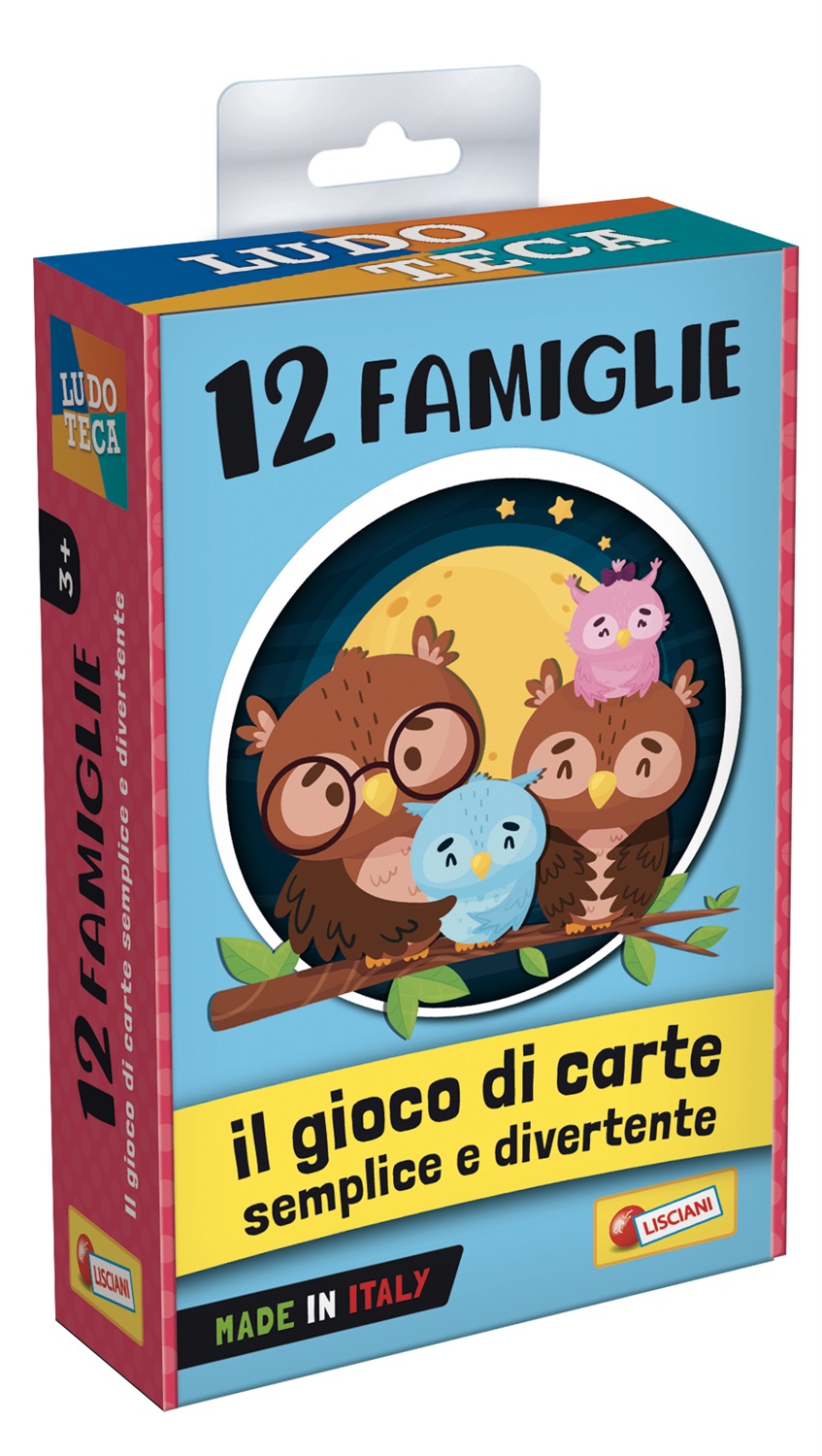 Lisciani Ludoteca Le Carte dei Bambini - Gioco da Tavolo Illustrato per Famiglie, 56 Carte, Multicolore
