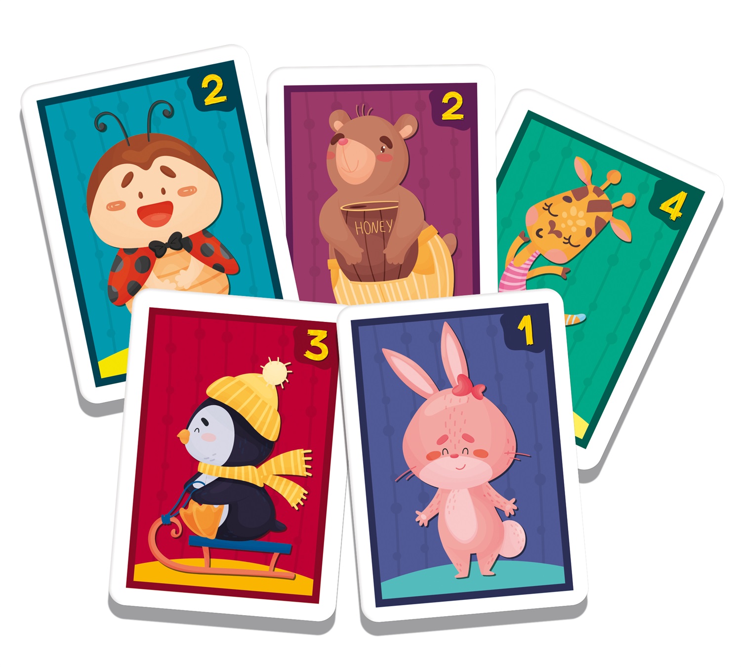 Lisciani Ludoteca Le Carte dei Bambini - Gioco da Tavolo Illustrato per Famiglie, 56 Carte, Multicolore