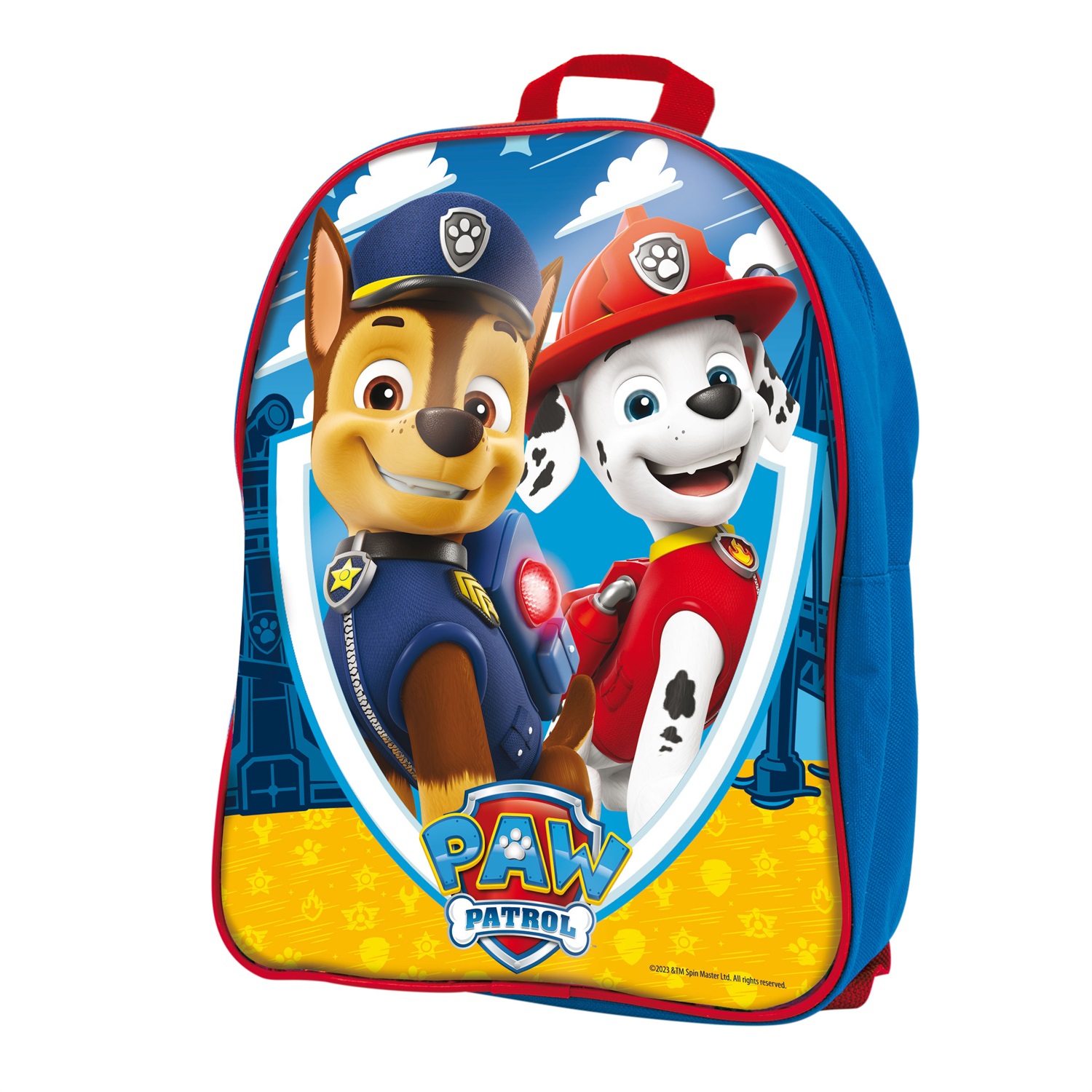 Lisciani Paw Patrol Zaino Scolastico Creative Kit 103324 - Include 4 Lavagnette, 6 Pennarelli Colorati, Leggio e Libretto da Colorare
