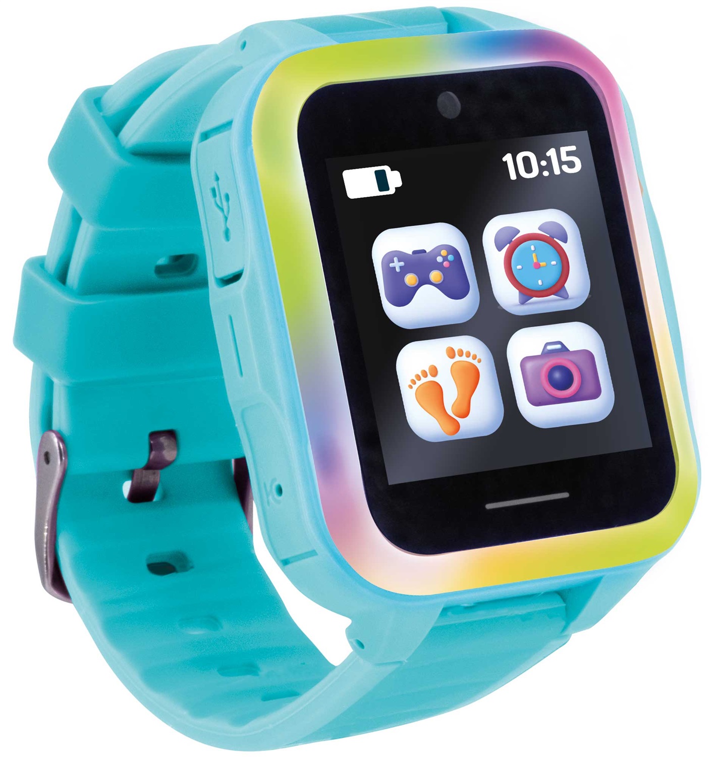 Lisciani Hi Tech Educativo Mio Watch - Smartwatch per Bambini con Doppia Fotocamera, 10 Giochi di Abilità e App My Pet