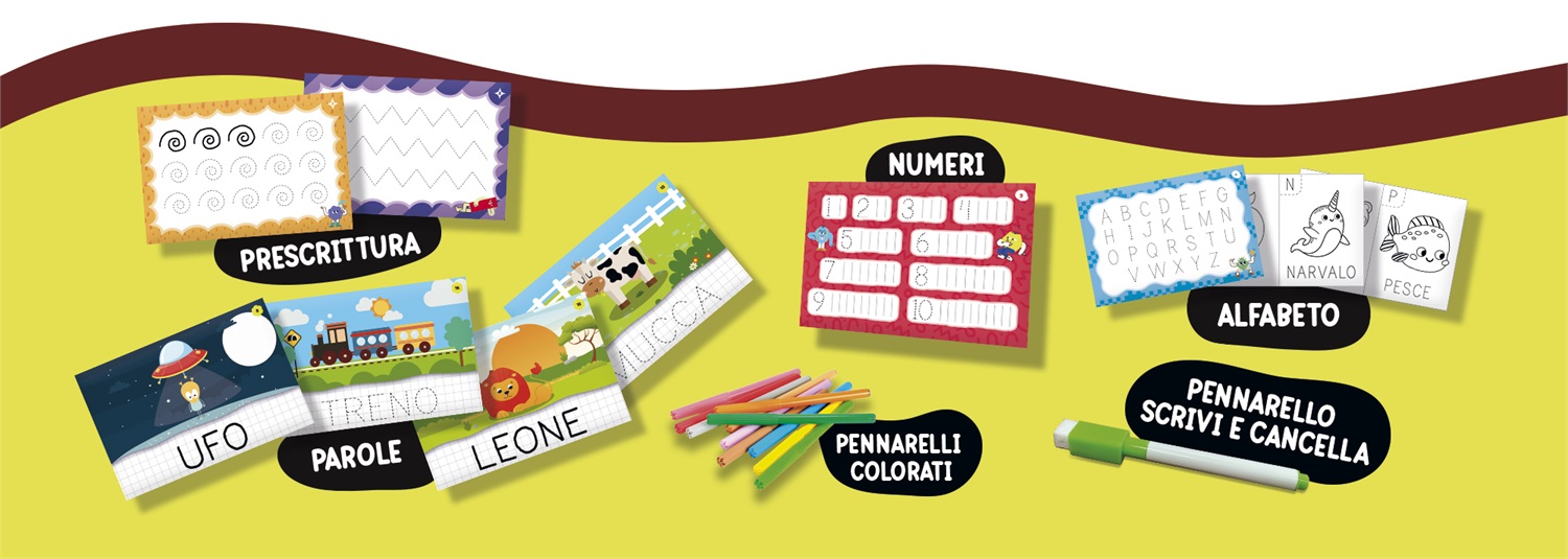 Lisciani Montessori Tavolo Multi Attività in Legno Elettronico Parlante con Lavagna Luminosa e Sensori Touch