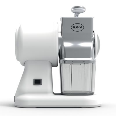 RGV Grattugia Elettrica Robusta Junior - 150W, Capacità 700g, Rullo Inox Lavabile