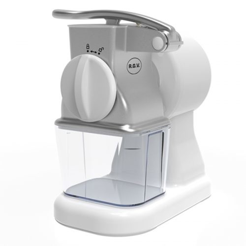 RGV Grattugia Elettrica Robusta Junior - 150W, Capacità 700g, Rullo Inox Lavabile
