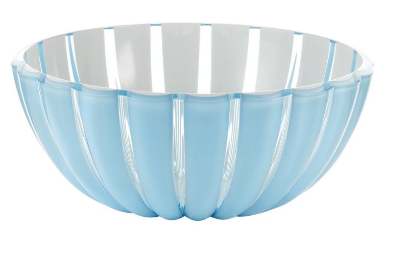 Guzzini Contenitore M Grace Blu Marino Ø20.2 x h8.4 cm in Plastica