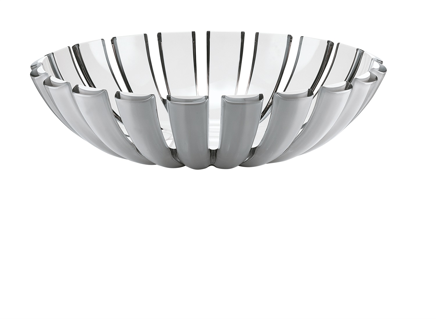 Fratelli Guzzini Grace Ciotola per stuzzichino Rotondo Stirene Metilmetacrilato (SMMA) Grigio 1 pz