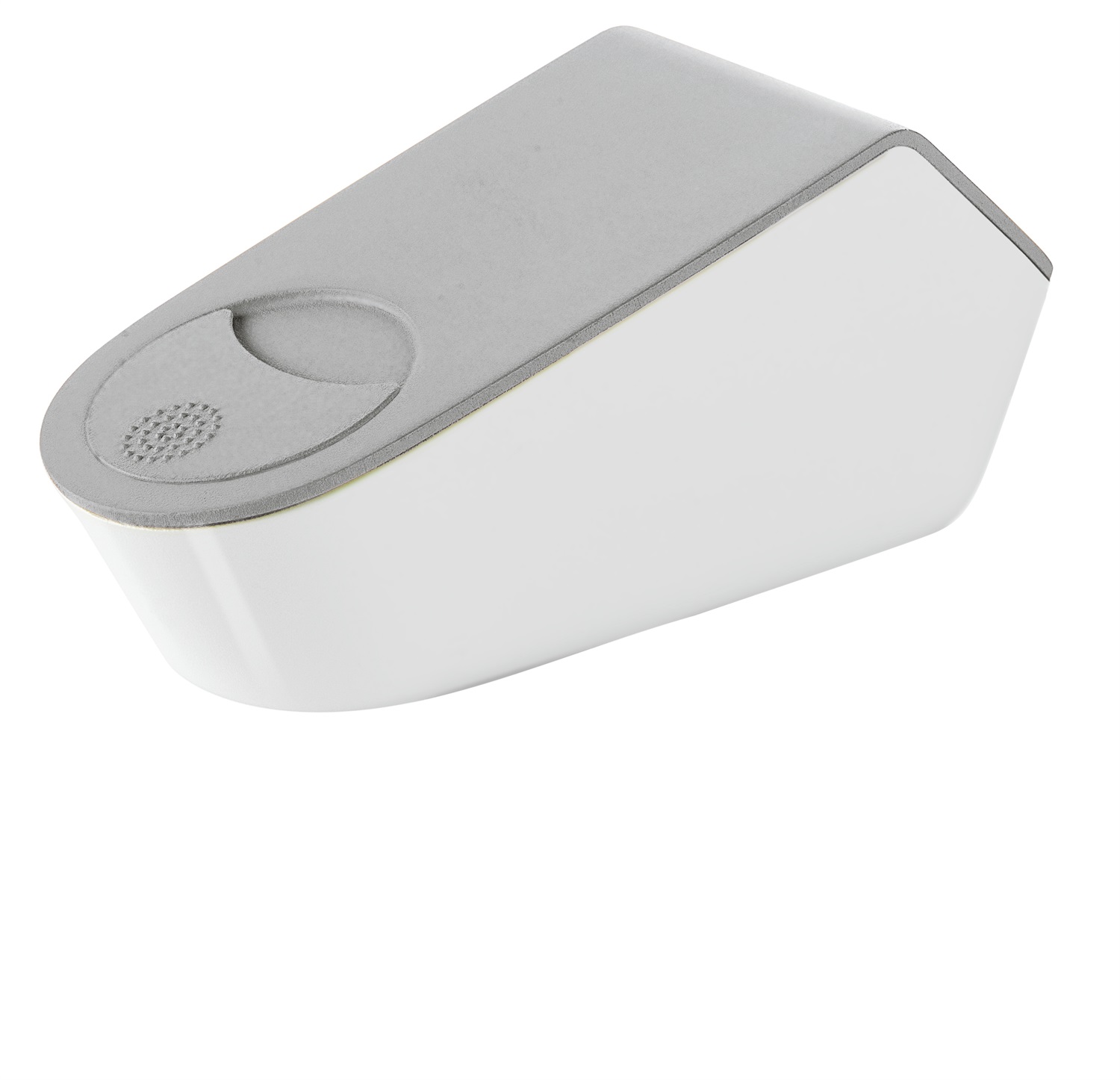 Guzzini Grattugia Grate&Store Grigio - Sistema con Contenitore e Coperchio, 19,4 x 8 x 9,4 cm, Acciaio Inox e Plastica Riciclabile