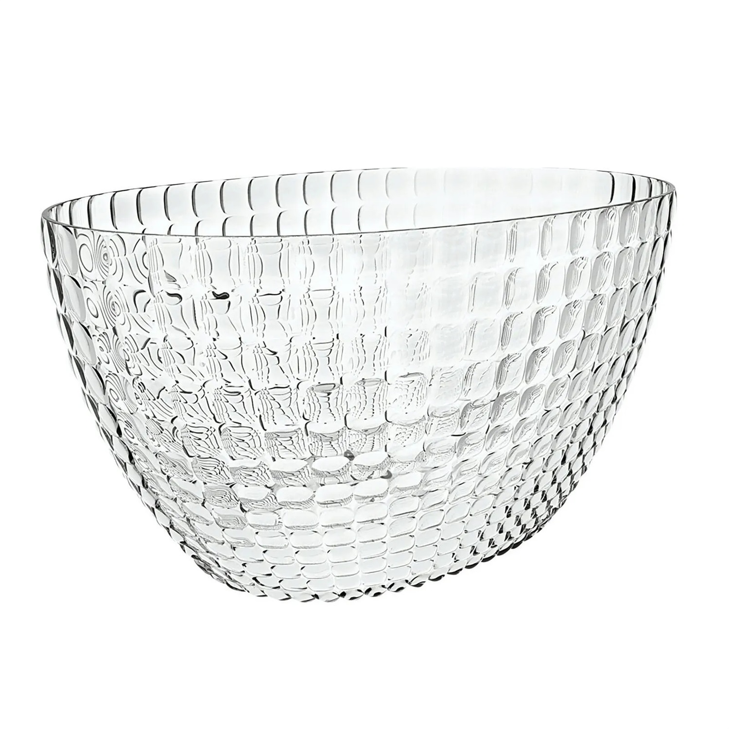 Guzzini Tiffany Secchiello Rinfrescatore Trasparente in Metilmetacrilato (SMMA) - 28 x 17.5 x 19 cm, Ovale, per 2 Bottiglie