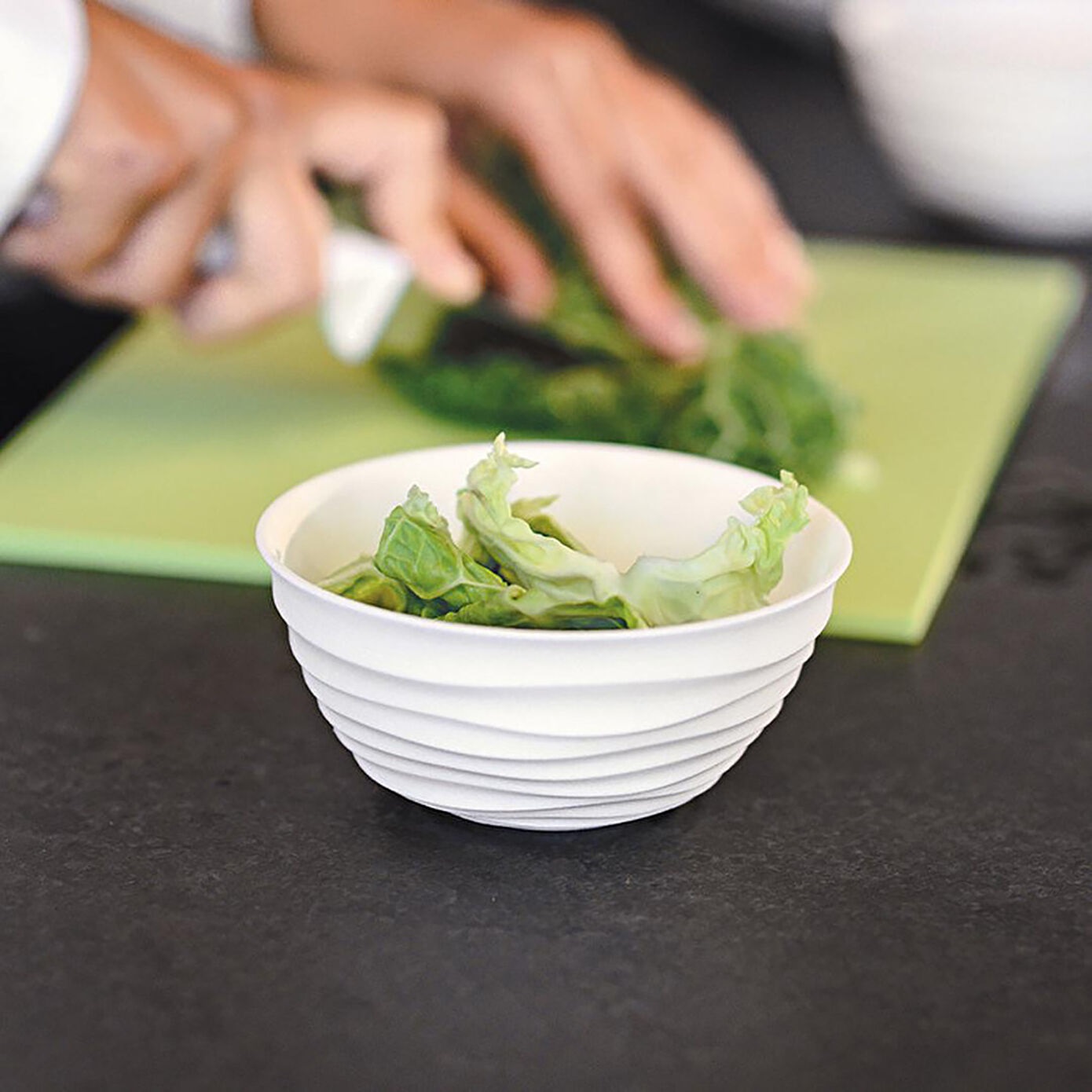 Guzzini Tierra Set di 6 Ciotoline Multicolore in Plastica Riciclata Ø12.2 x H11.5 cm, 348 cc, Design Pio&Tito Toso