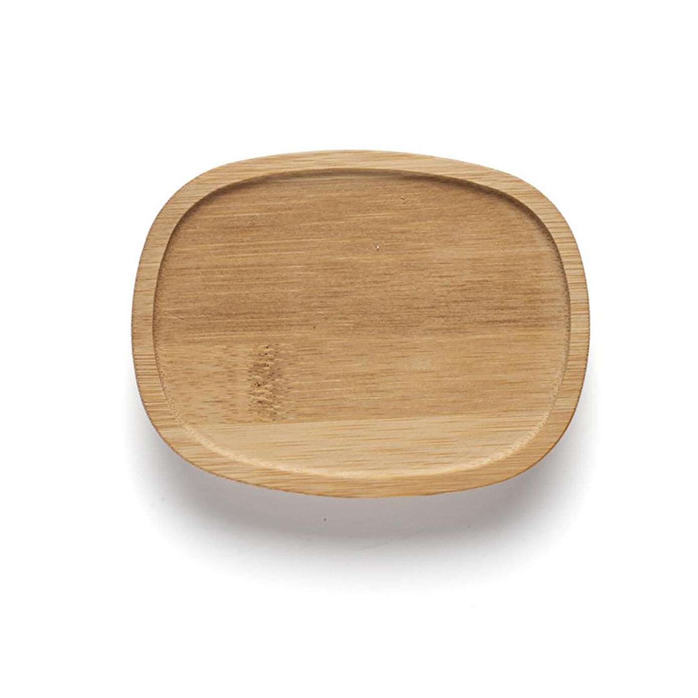 Fratelli Guzzini Tierra Barattolo M - Plastica Riciclata e Bamboo Bianco Latte, Capacità 1000cc, Dimensioni 12.3x9.4x15 cm