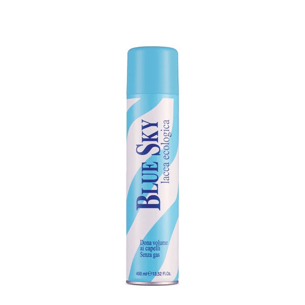 Parisienne Italia Lacca Ecologica Per Capelli Blue Sky 400ml - Spray Fissaggio per Donna, Per Tutti i Tipi di Capelli