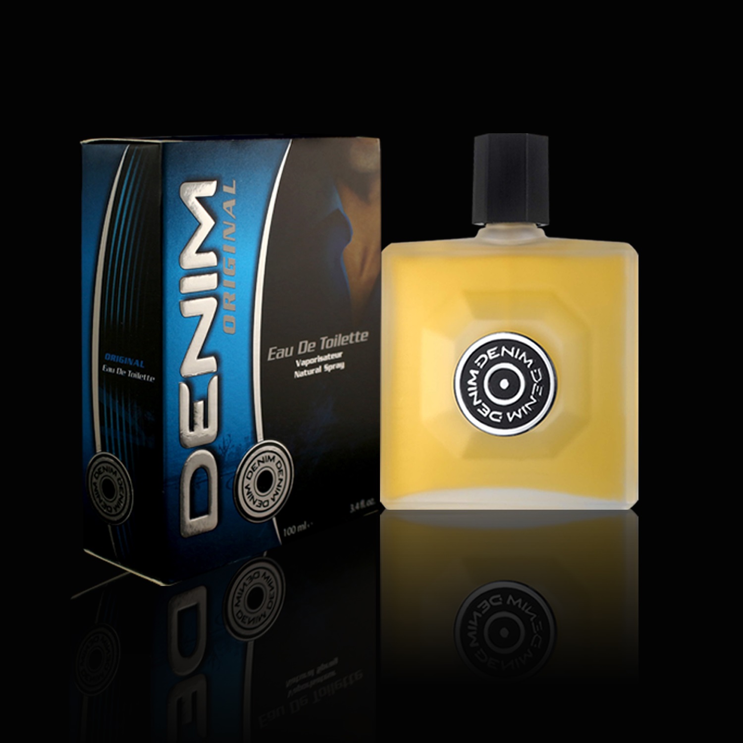 Denim Original Eau De Toilette 100 ml - Fragranza Classica Maschile con Profilo Aromatico Fougère