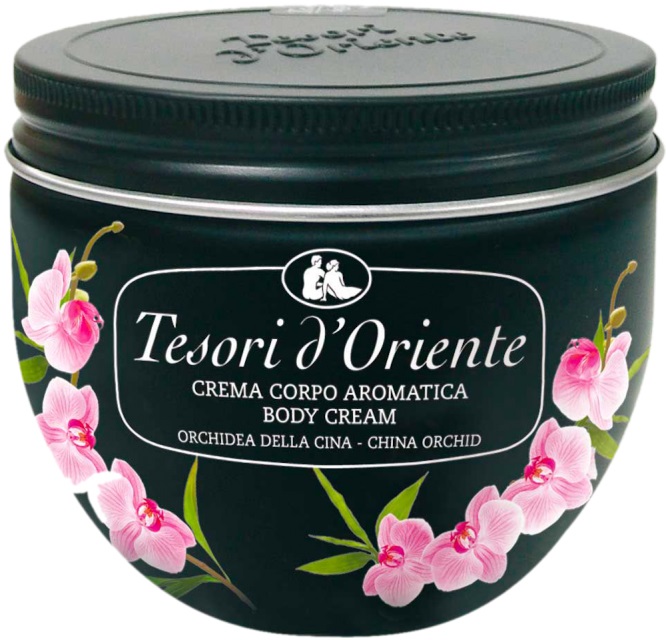 Tesori d'Oriente Crema Corpo Orchidea della Cina 300 ml - Idratante, Nutriente e Profumata con Note Floreali