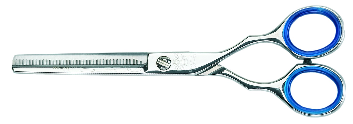 KIEPE Professional Studio Style Forbici per Sfoltire Capelli 5,5 Pollici, 38 Denti, Acciaio Inossidabile, Design Ergonomico Relax-TH