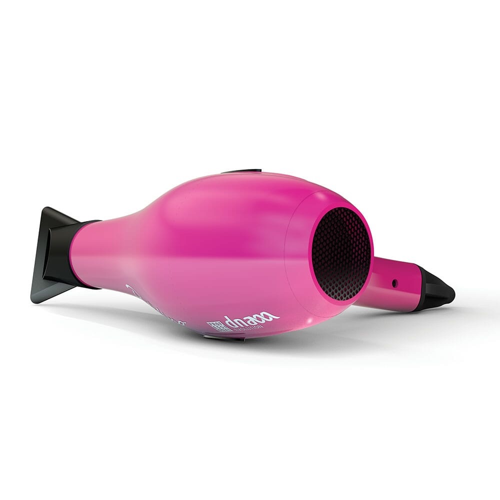 Kiepe dna Evolution Asciugacapelli Portofino 1800/2000W Rosa - Monocromatico con Gancio per Appendere