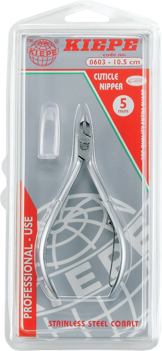 Kiepe Tronchesino per Pellicine in Acciaio al Cobalto - Lunghezza Manico 10 cm, Lama 5 mm, Sterilizzabile