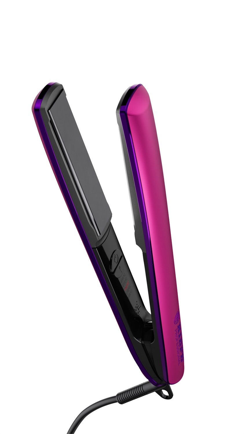 Kiepe Color Piastra per Capelli Fashion Pink in Ceramica con Minerale Curativo, Temperatura Regolabile 150-230 °C