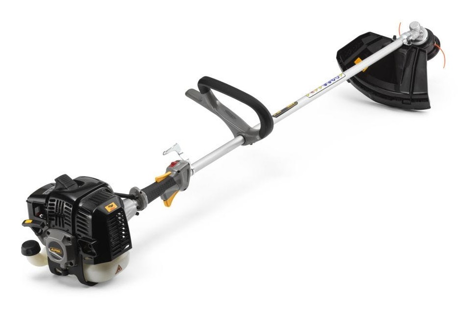 Alpina ABR 42 - Decespugliatore a Scoppio 42.7 cm³, 1.7 HP, Impugnatura Singola, Larghezza di Taglio 45 cm