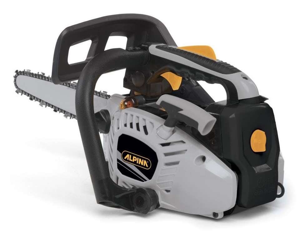 Alpina APR 25 C - Motosega a Scoppio da Potatura con Lama Carving da 25 cm, Cilindrata 25.4 cm³, Potenza 1.2 HP
