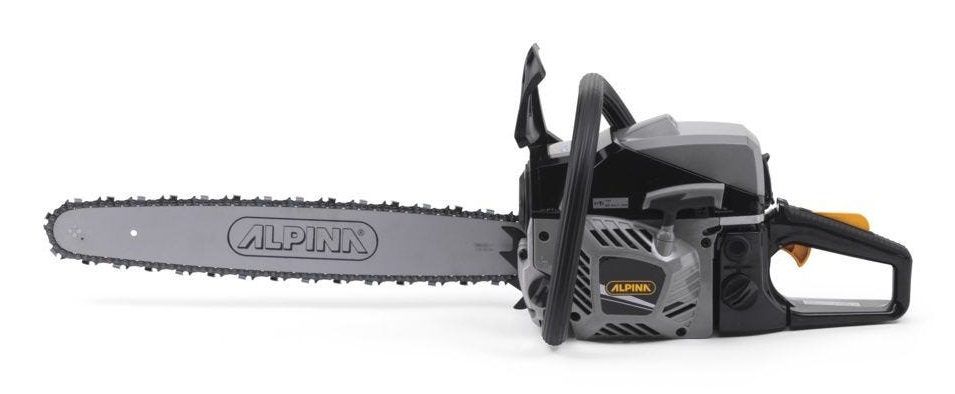 Alpina ACS 50 - Motosega a scoppio 49,3 cc con lama da 50 cm, 3.0 HP, sistema antivibrante e avviamento a strappo