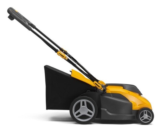 Stiga Combi 340c - Tosaerba Elettrico a Spinta 1600 W, Taglio 38 cm, Funzione Mulching, Cesto da 40 Litri