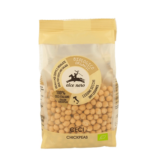 Alce Nero Ceci Secchi Biologici 400 g - Ceci Italiani Certificati