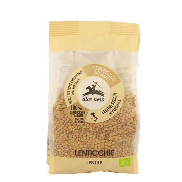 Alce Nero Lenticchie Biologiche 400 g - Provenienti da Coltivazioni Italiane