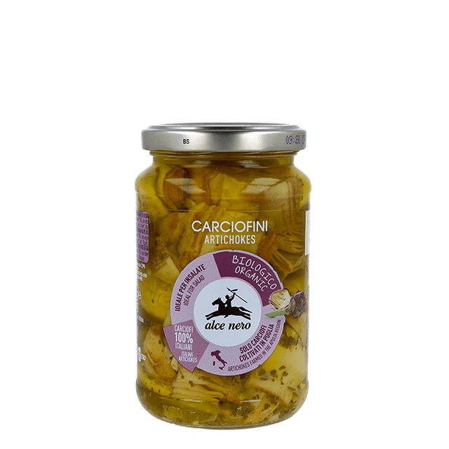 Alce Nero Carciofini Sott'olio Biologici 330 g