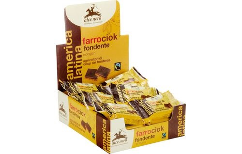 Alce Nero Biscotto di Farro e Cioccolato Fondente Bio Fairtrade 28 g