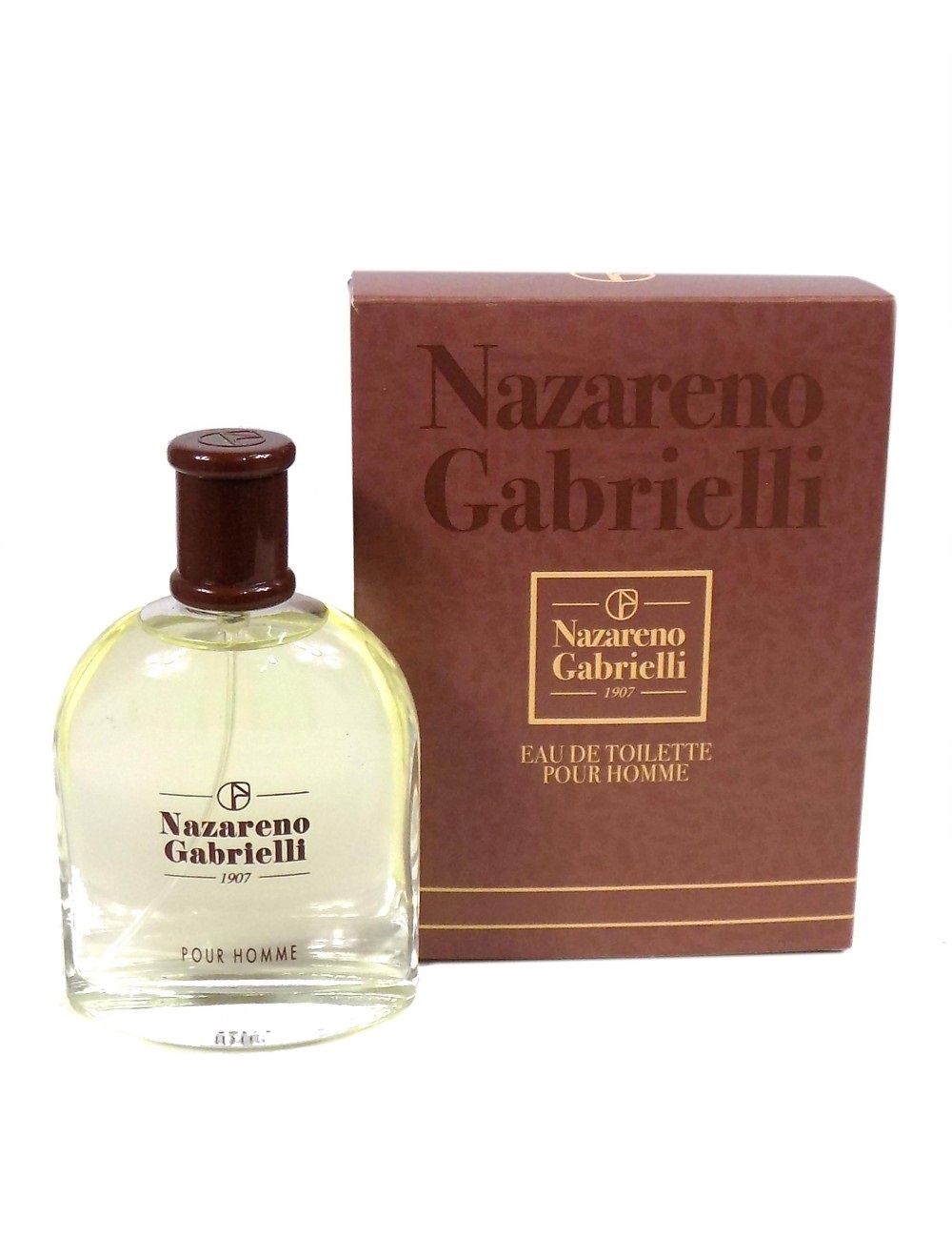 Nazareno Gabrielli Eau De Toilette Uomo 100 ml - Fragranza Aromatica Speziata con Note di Mandarino, Pompelmo e Legno