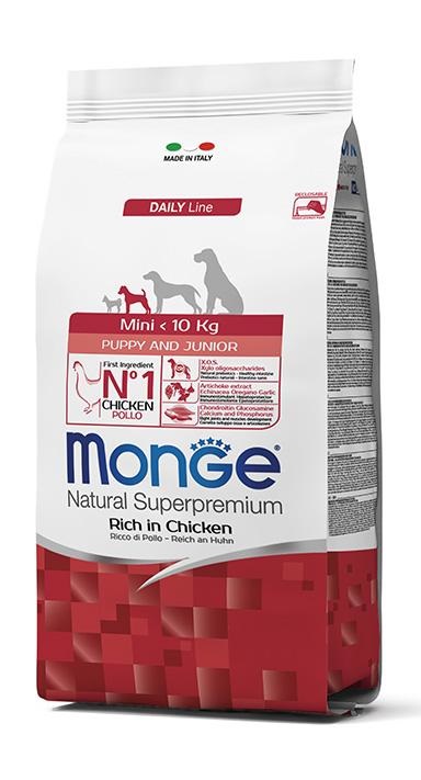 Monge 8009470004107 cibo secco per cani 800 g Cucciolo Pollo