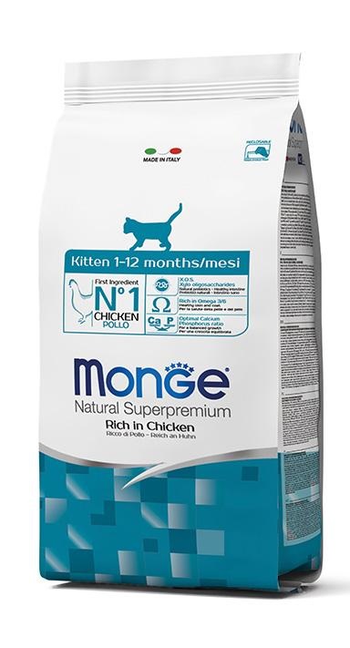 Monge 8009470004862 cibo secco per gatti 400 g Gattino Pollo