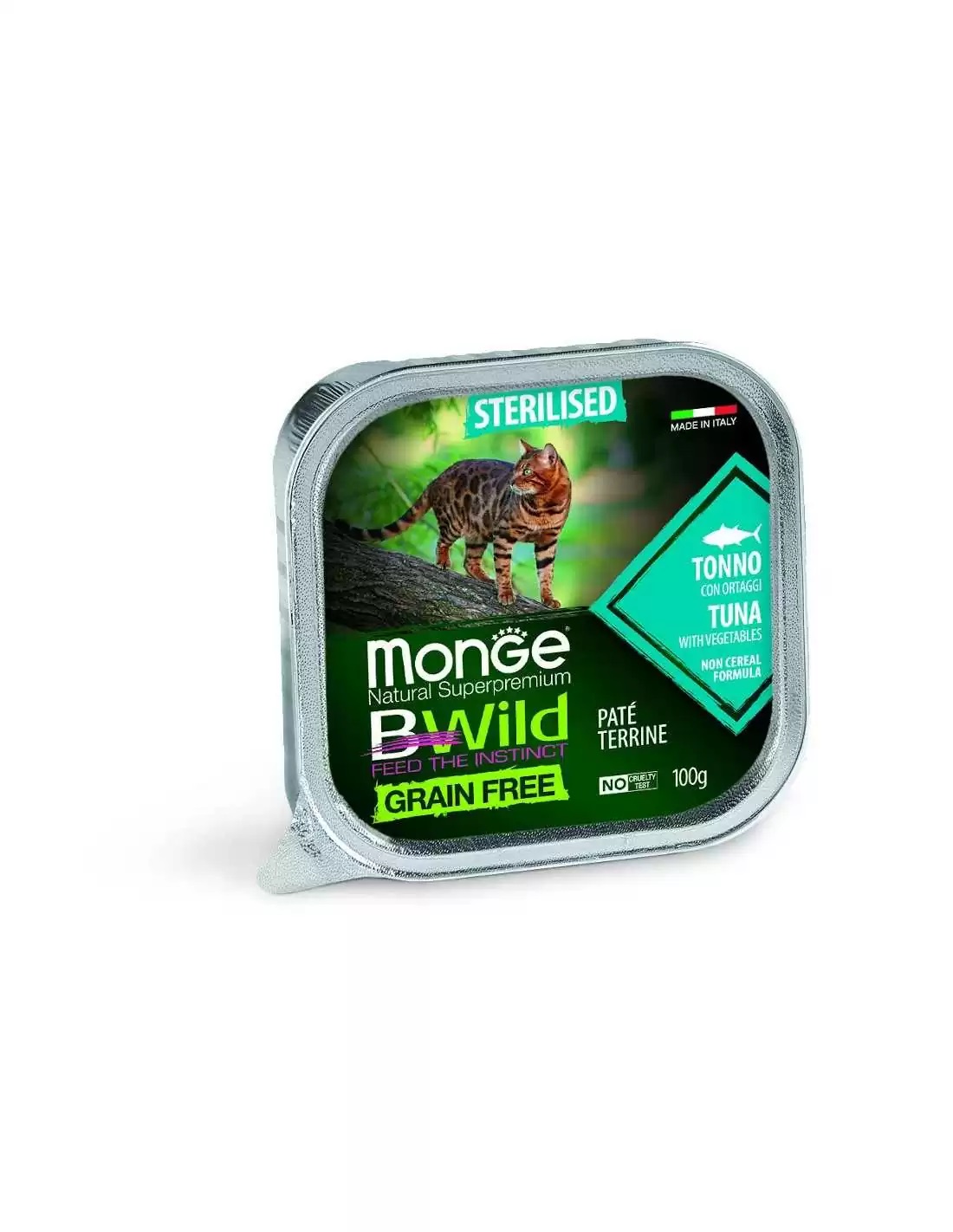 Monge 8009470012898 cibo umido per gatti 100 g
