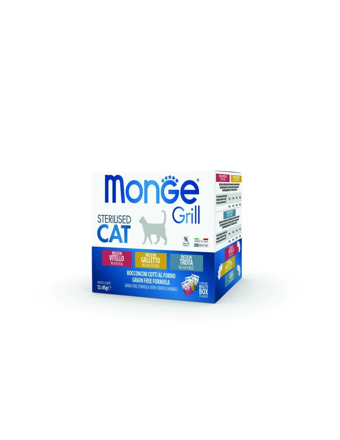 Monge 8009470017527 cibo umido per gatti 85 g