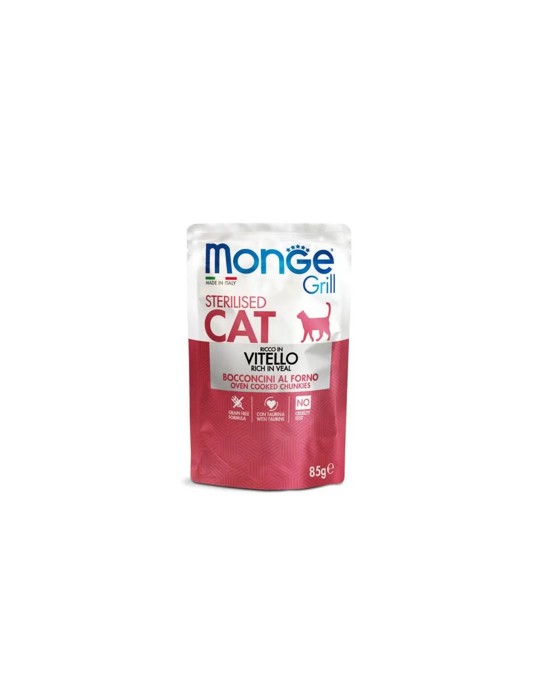 Monge 8009470017527 cibo umido per gatti 85 g