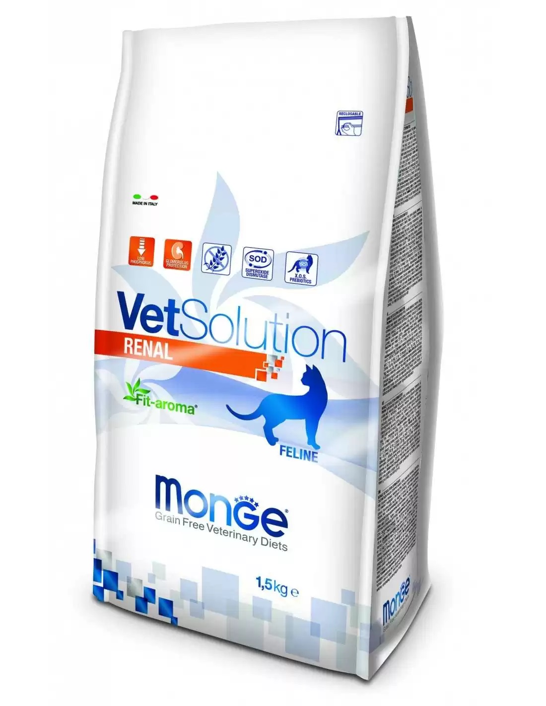 Monge 8009470081658 cibo secco per gatti 1,5 kg Adulto