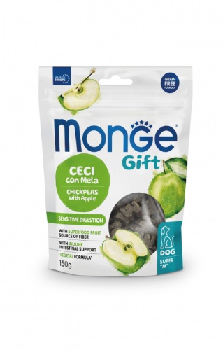 Monge Gift Snack Dog Adulto Super M Sensitive Digestion Ceci e Mela 150 g