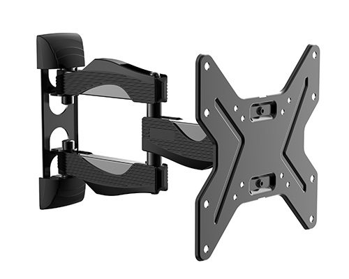 Ciatti Eltris200 Supporto TV a Muro Nero per Televisori da 26 a 40 pollici, Peso Max 25 kg, VESA 75x75 100x100 100x200 200x200 mm