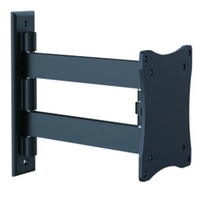 Ciatti SMALLDUE100 Supporto da Parete Inclinabile per TV 14'-32' in Alluminio, Portata Max 15 Kg