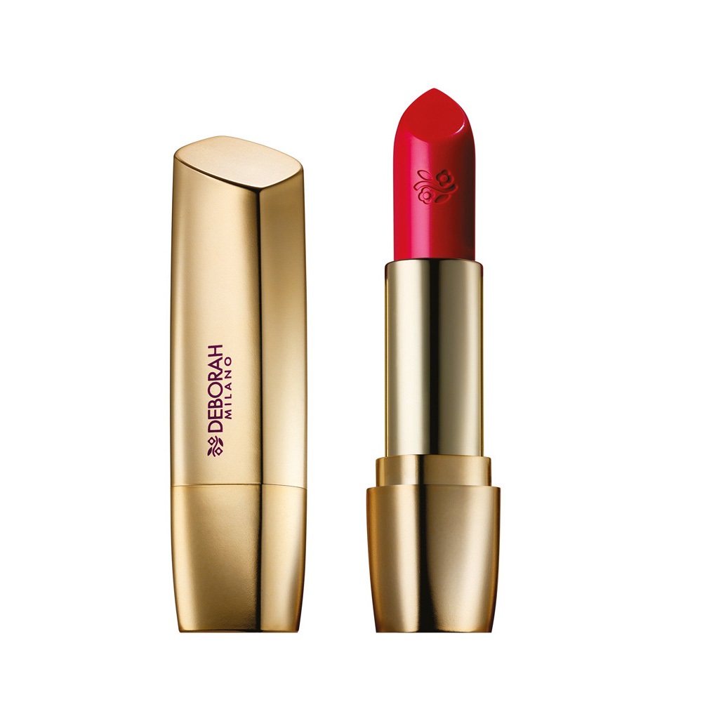 Deborah Milano Rossetto Milano Red The Red Dress 13 - Idratante SPF15, 4,4 gr, Colore Intenso e Comfort Assoluto