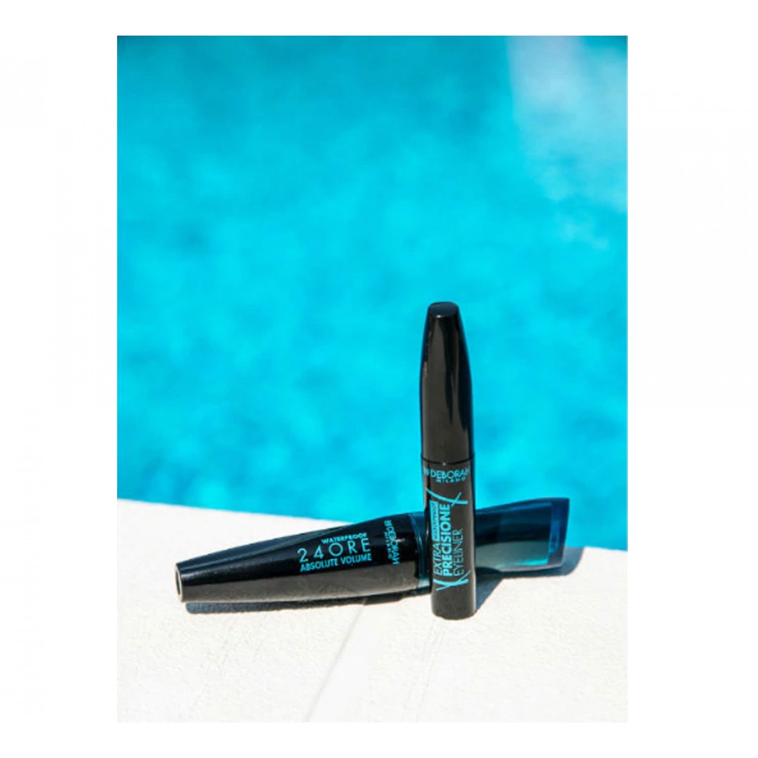 Deborah Milano Mascara 24 Ore Absolute Volume Nero 12 ml - Ultra-Volumizzante Effetto Ciglia Finte a Lunga Durata