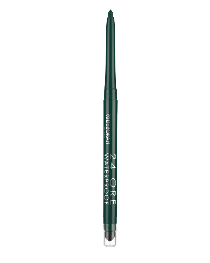 Deborah Milano Matita Occhi 24 Ore Automatica Waterproof 06 Forest Green 0.5g - A Lunga Durata, Alta Precisione e Ultra-pigmentata
